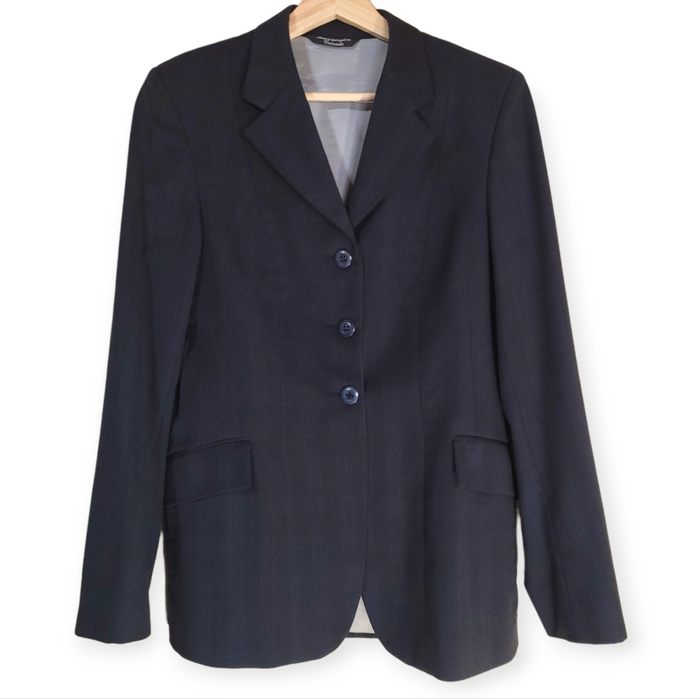 Grand Prix Dark Navy Stripe Show Jacket